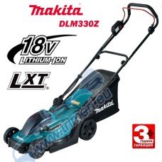 Косачка акумулаторна, колесна, Makita DLM330Z, 18V, Li-ion, 330 мм, 25-75 мм, 30 л.