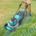 Косачка акумулаторна, колесна, самоходна, Makita DLM532Z, без батерии и зарядно 36 V, 534 мм