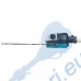 Акумулаторна телескопична кастрачка за клони с безчетков мотор Makita DUA301Z, 18+18V, 30 см шина, 3/8" верига
