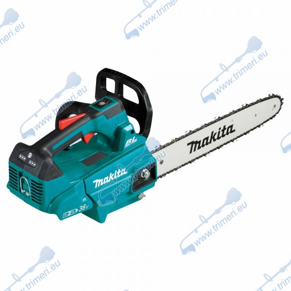 Резачка акумулаторна, Makita DUC356Z, 36V, 350 мм шина, 3/8" верига, без батерия и зарядно