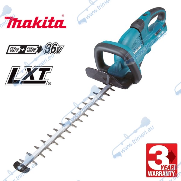 Храсторез акумулаторен Makita DUH551Z, 18+18V, 550 мм, без батерия и зарядно