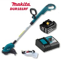 Тример акумулаторен / безчеткова коса Makita DUR181RF, 18V, 1x3Ah, LXT, 30 см ширина на косене