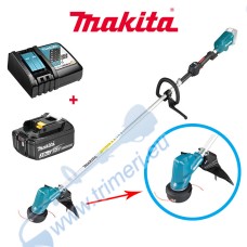 К-т акумулаторен тример Makita DUR190LZX3 с батерия 18V, 1x3Ah и зарядно устройство