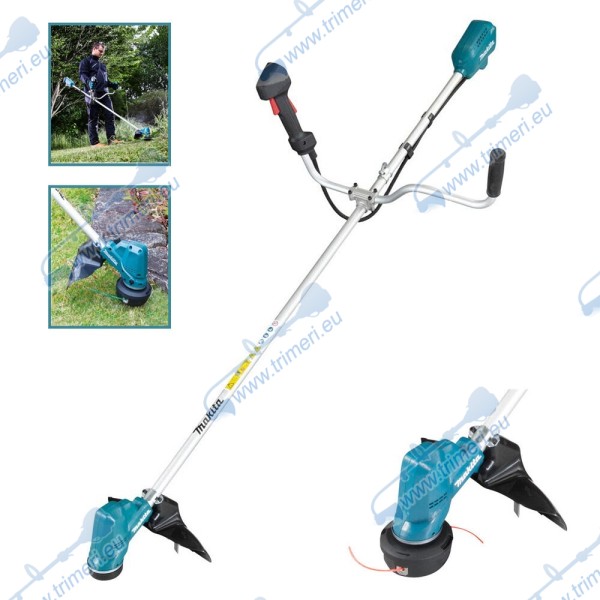 Тример / акумулаторна коса Makita DUR190UZX3, 18 V, Li-ion, 300 мм, 3500-6000 мин-1