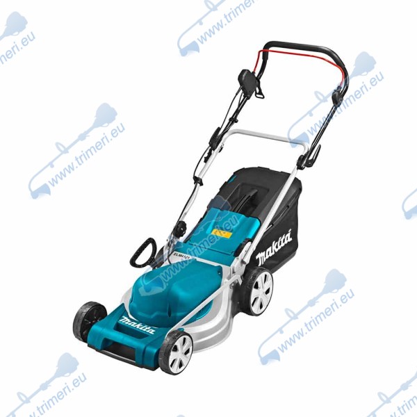 Електрическа колесна косачка с кош, Makita ELM4121, 1.6 kW, 410 мм