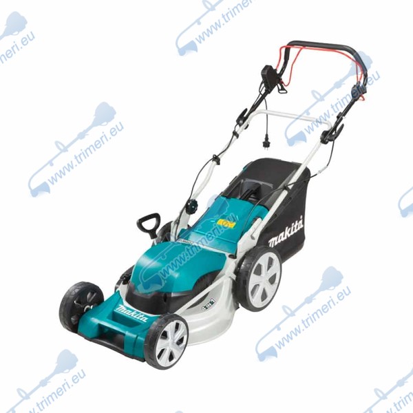 Косачка електрическа колесна с кош, 1.8 kW, 460 мм, Makita ELM4621