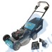 Косачка акумулаторна, самоходна, колесна, Makita LM001CZ, 18+18V, Li-ion, 534мм, 6900 кв.м.