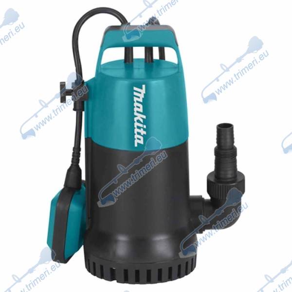 Потопяема дренажна помпа Makita PF0800, 800 W, 200 л/мин, 9 м, 1 1/2 "