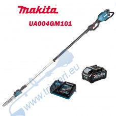 Акумулаторен телескопичен трион / безчеткова кастрачка Makita UA004GM101, 40V, 1x4Ah, XGT, 30 см шина, 3/8" верига