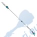 Акумулаторна телескопична кастрачка за клони с безчетков мотор, Makita UA004GZ, 40V, XGT Серия, 30 см шина, 3/8" верига
