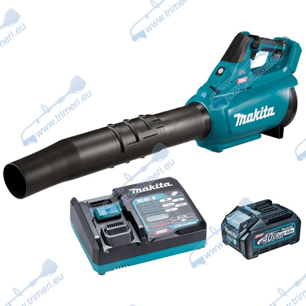 Въздуходувка Makita UB001GM101, XGT Серия, 40V + Зарядно DC40RA + Батерия 40V, 4Ah