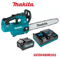 Акумулаторен верижен трион / резачка за дърва Makita UC004GM101, 40V, 1x4Ah, 35 см