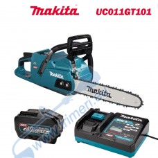 Верижен трион / акумулаторна резачка Makita UC011GT101, 40V, 1x5Ah, XGT, 35 см, безчетков мотор
