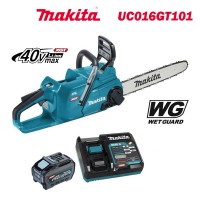 Акумулаторна резачка за дърва / верижен трион Makita UC016GT101, 40V, 1x5Ah, XGT, 40 см, безчеткова