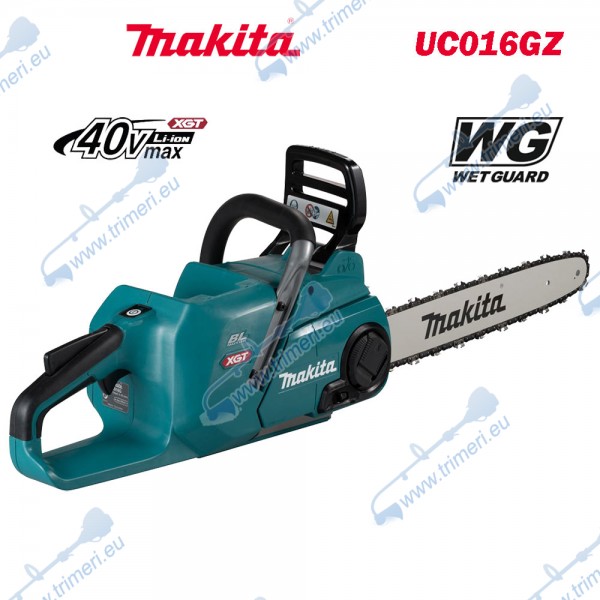 Акумулаторна резачка за дърва / верижен трион Makita UC016GZ, 40V, XGT, 40 см, безчетков мотор