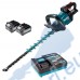 Акумулаторен храсторез, безчетков, Makita UH004GD201, 40V, 2x2.5Ah, XGT, 600 мм острие, 23.4 мм ширина на рязане