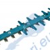 Храсторез акумулаторен / ножица за жив плет Makita UH009GD201, 40V, 2x2.5Ah, XGT, 75 см нож, 21.5 мм дебелина на клони
