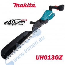 Храсторез акумулаторен / ножица за жив плет, Makita UH013GZ, 40V, XGT, 60 см нож, 23.5 мм дебелина на клони