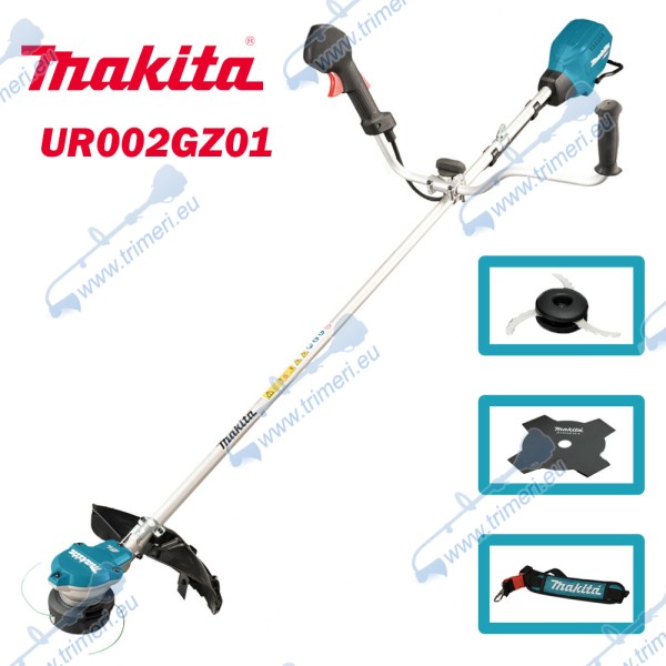 Коса акумулаторна / тример Makita UR002GZ01, 40V, XGT Серия, Li-ion, 35 см