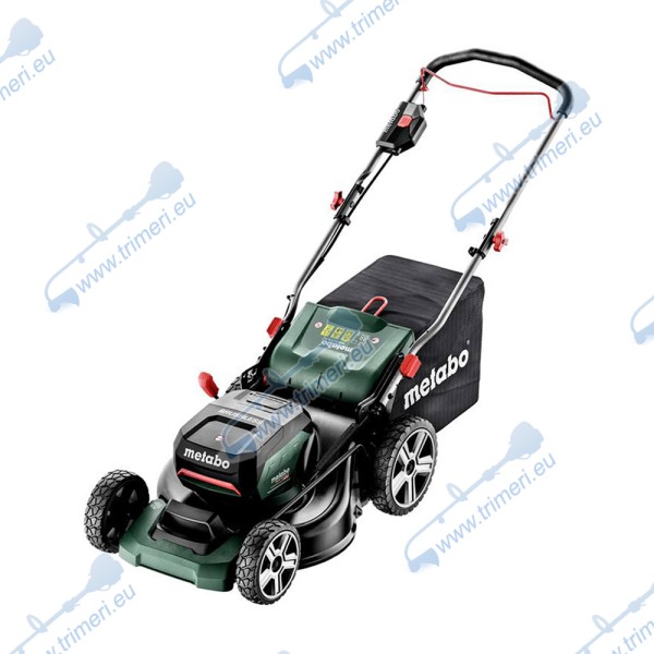 Акумулаторна косачка 18+18V, 460мм, 25-80мм, 55л, METABO RM 36-18 LTX BL 46 SOLO