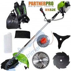 Бензинов тример PARTNER Pro DX52E, 2.2 конски сили, 52 куб. см, 43 см, 2-тактов