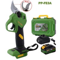 Aкумулаторна лозарска ножица PARTNERPro PP-FE3A, 20V, 3Ah, 30 мм, безчетков мотор
