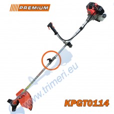 Бензинов тример / Моторна коса RTR PREMIUM KPGT0114, 1.9 HP, 42.7cc, 41 см, с разглобяем прът
