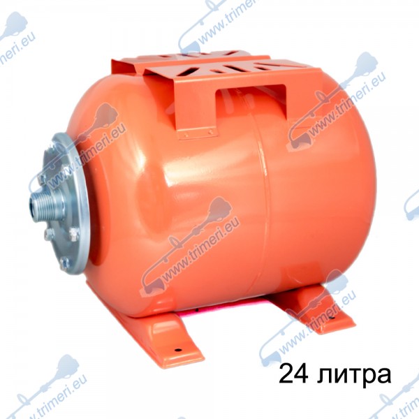 Разширителен съд за хидрофор 24 л, PREMIUM, хоризонтален, с мембрана