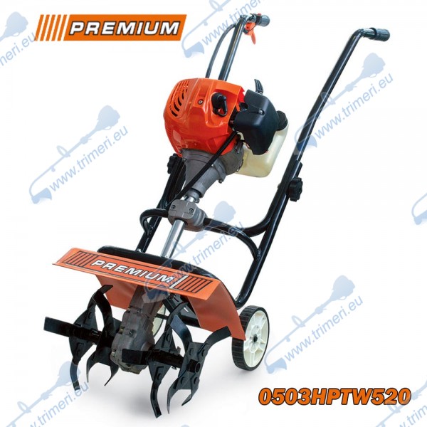 Мини бензинова мотофреза PREMIUM 0503HPTW20, 3 конски сили, 2-тактова