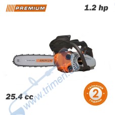 Бензинова мини резачка за дърва 1.2 к.с., 300 мм., 3/8", 25.4 cc, PREMIUM 43350
