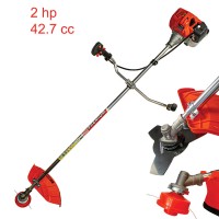 Бензинов тример / Моторна коса PREMIUM, 2 HP, 42.7cc, 25.5 см, с нож и корда