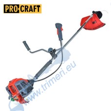 Моторна коса / бензинов тример PROCRAFT 357GBC 2.2 к.с., 42.7 см³, 2-тактов двигател