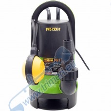 Помпа потопяема, за чиста и мръсна вода, 400 W, 7500 л/ ч, PROCRAFT PN17