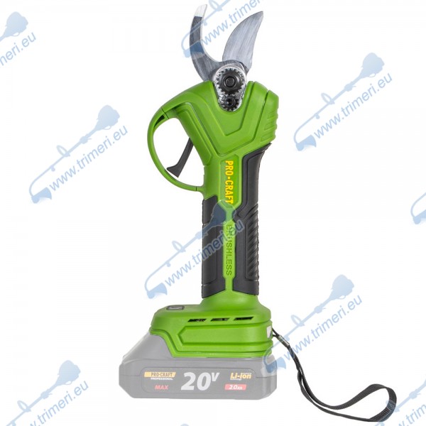 Акумулаторна лозарска ножица PROCRAFT ES30Li, 20V,, 26 мм, безчетков мотор