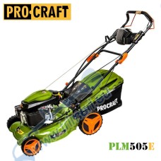 Бензинова самоходна колесна косачка PROCRAFT PLM505E, с ел. стартиране, 4.5 HP, 51 см 