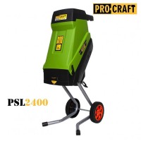 Дробилка за клони PROCRAFT PSL2400, 2400W, 35 л., 45 мм