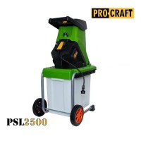 Дробилка за клони PROCRAFT PSL2500, 2500W, 50 л., 4050 мин-1