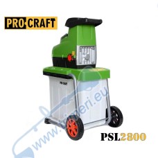 Дробилка за клони PROCRAFT PSL2800, 2800W, 55 л., 60 мин-1