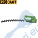 Храсторез акумулаторен / ножица за жив плет PROCRAFT PZA20, 20V, 300мм, 1200-1600 об/мин.