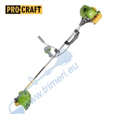 Моторна коса / бензинов тример PROCRAFT T4200 двутактов, 1200W, 30 - 41.5 см, ф28
