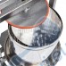 Преса за грозде, Vilen Inox, ръчна, 10 л обем на контейнер, двойна вана