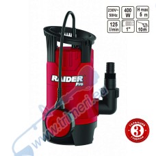 Водна помпа за мръсна вода 1", потопяема, напор 5м, 400 W, RAIDER RDP-WP42