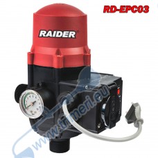 Пресостат за водни помпи, електронен, регулируем, RAIDER RD-EPC03, 2200W, 1", 2.5 bar