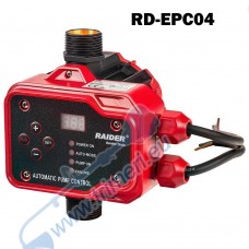 Пресостат за водни помпи, електронен, 2200W, 1", 15 bar, RAIDER RD-EPC04
