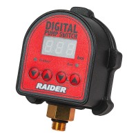 Пресостат за водни помпи, електронен, 1500W, 1/4", 10 bar, RAIDER RD-EPC06