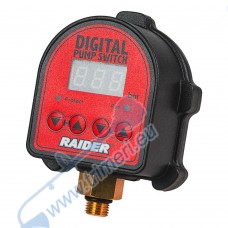 Пресостат за водни помпи, електронен, 1500W, 1/4", 10 bar, RAIDER RD-EPC06