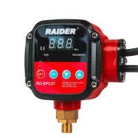 Пресостат за водни помпи, електронен, 2200W, 1/4", 10 bar, RAIDER RD-EPC07