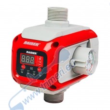 Пресостат за водни помпи, електронен, 2200W, 1", 10 bar, RAIDER RD-EPC08