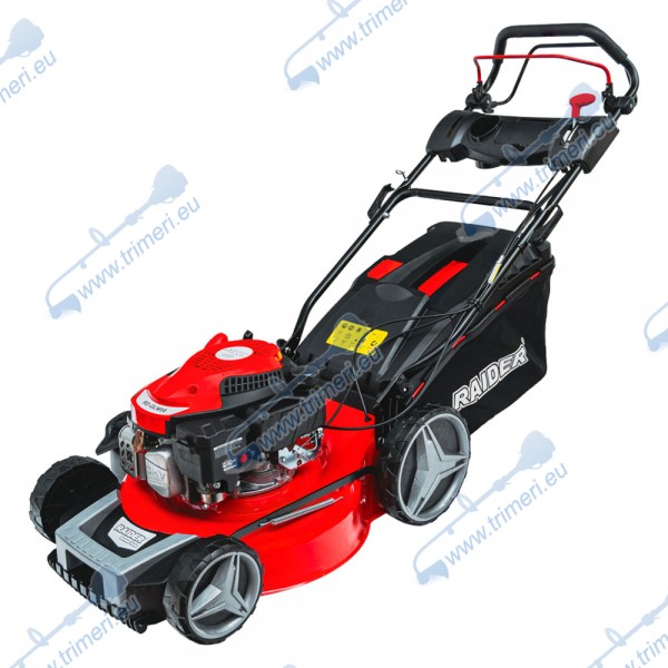 Бензинова самоходна косачка RAIDER RD-GLM08 4.5 к.с. 146 куб.см, 46 см, 30-80 мм, 60 л