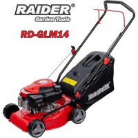 Бензинова косачка RAIDER RD-GLM14, 2.7 к.с., 127 куб.см, 40 см, 40 л кош